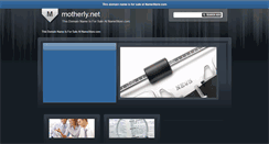 Desktop Screenshot of motherly.net